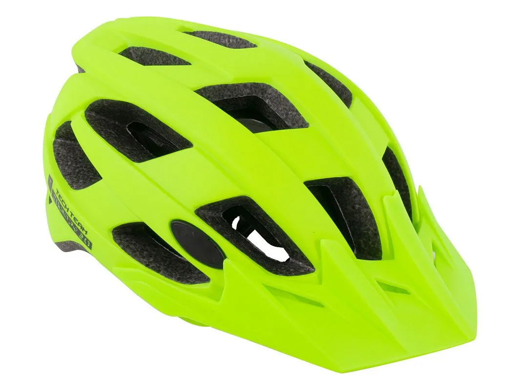 Шлем подростковый TechTeam Country 3.0 Yellow